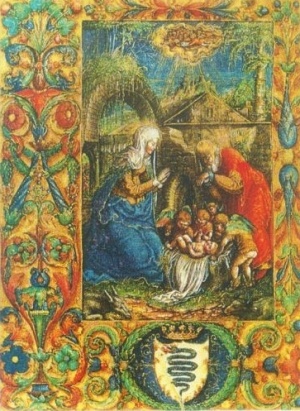 Stanisław Samostrzelnik (1485-1541) Adoracja Dzieciatka