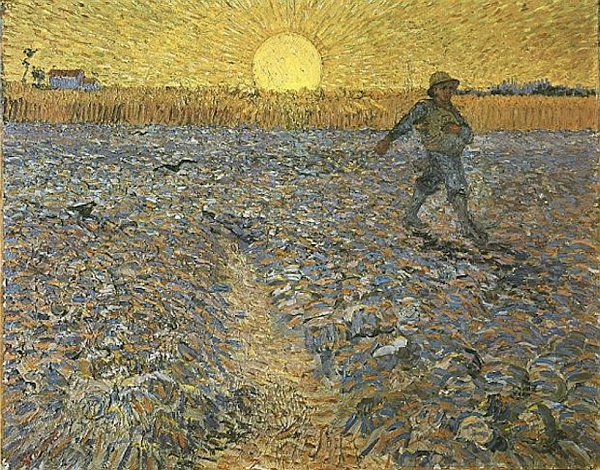 Vincent van Gogh (1853-1890), Siewca Vincent van Gogh, Siewca