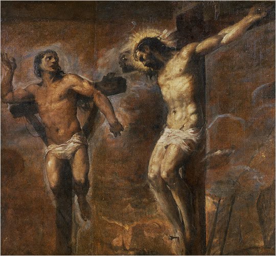 Tycjan, Chrystus i Dobry Łotr
