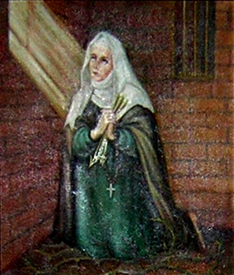 bł. Dorota z Mątowów bł. Dorota z Mątowów w swojej celi